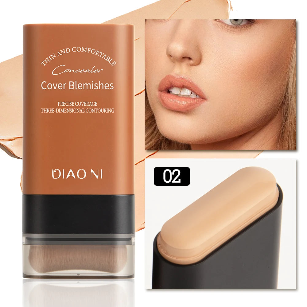 Dual-Head Moisture Foundation Stick