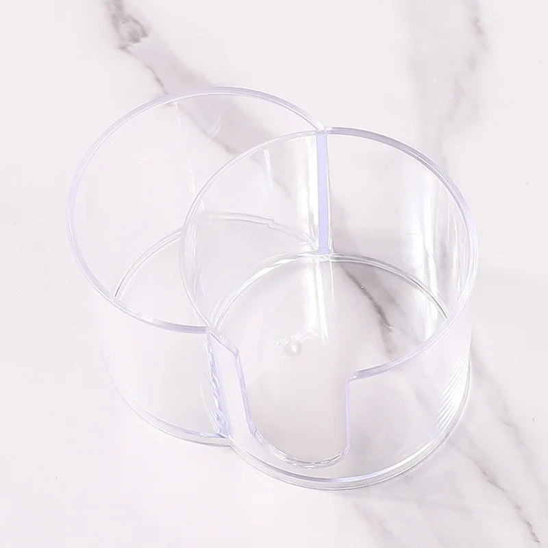 2-in-1 Clear Acrylic Makeup Organizer