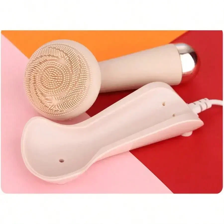 Electric Silicone Facial Cleansing Brush