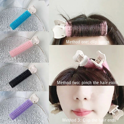 Large Self-Adhesive Hook Loop Hair Roller for DIY Curl Styling