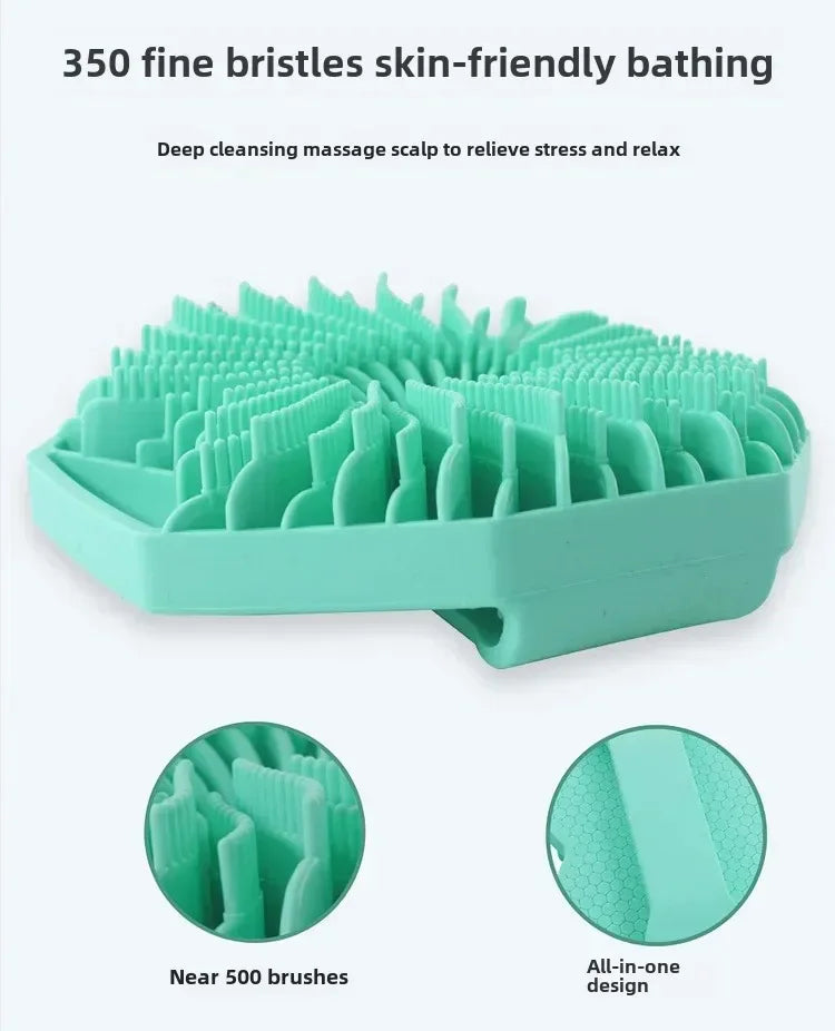 Soft Silicone Bath Scrubber
