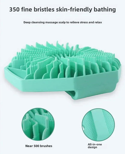 Soft Silicone Bath Scrubber