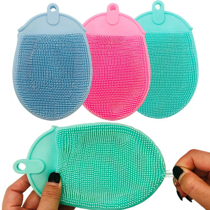 Soft Silicone Exfoliating Bath Brush