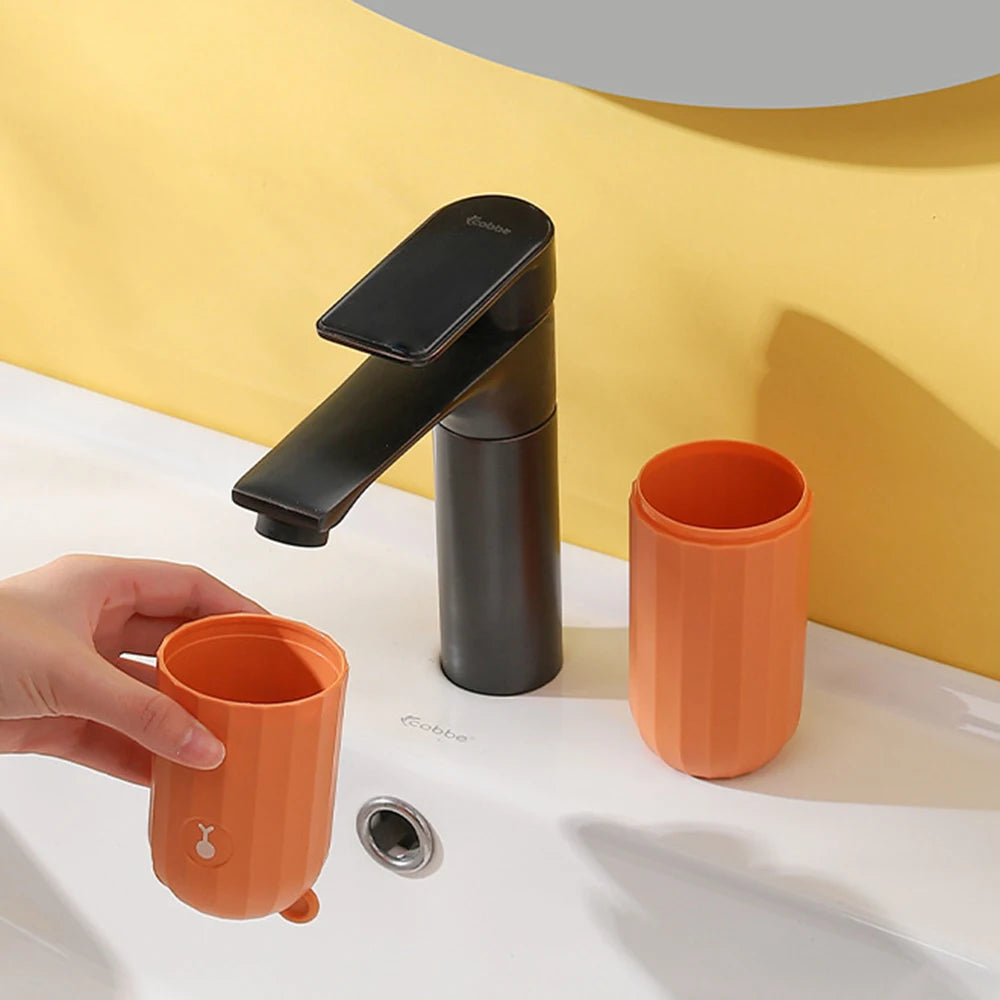 Cute Little Bear Travel Toothbrush Cup