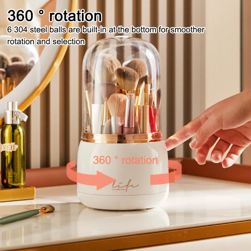 Rotating Makeup Organizer Box