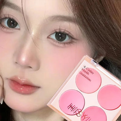 Four-Color Warm Blush Palette