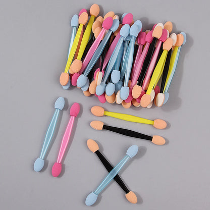 50-Pack Double-Ended Sponge Eyeshadow Applicators