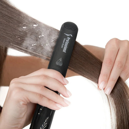 Professional Ceramic Steam Straightener and Curler