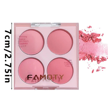 Four-Color Matte Blush Palette