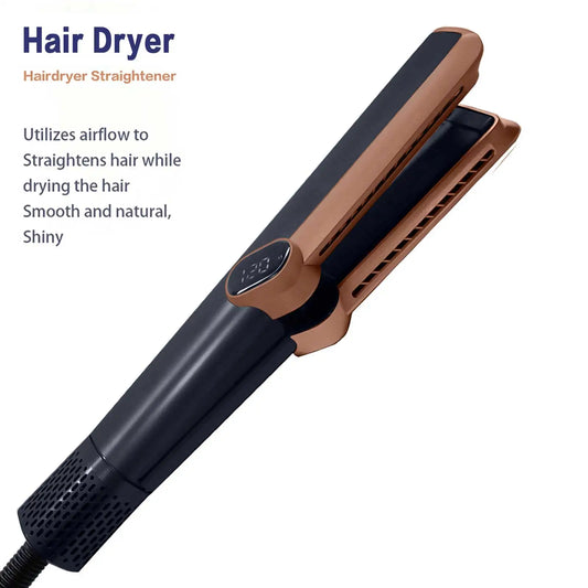 2-in-1 Professional Hair Straightener Curler