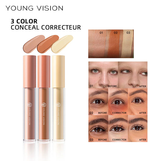 3-Color Soft Mist Foundation and Concealer Set