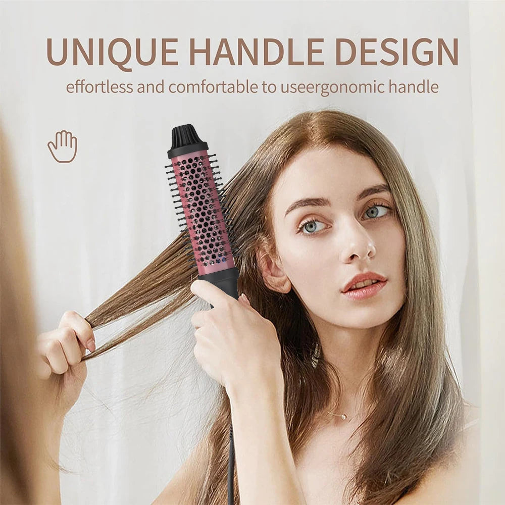 2-in-1 Curling Iron Brush