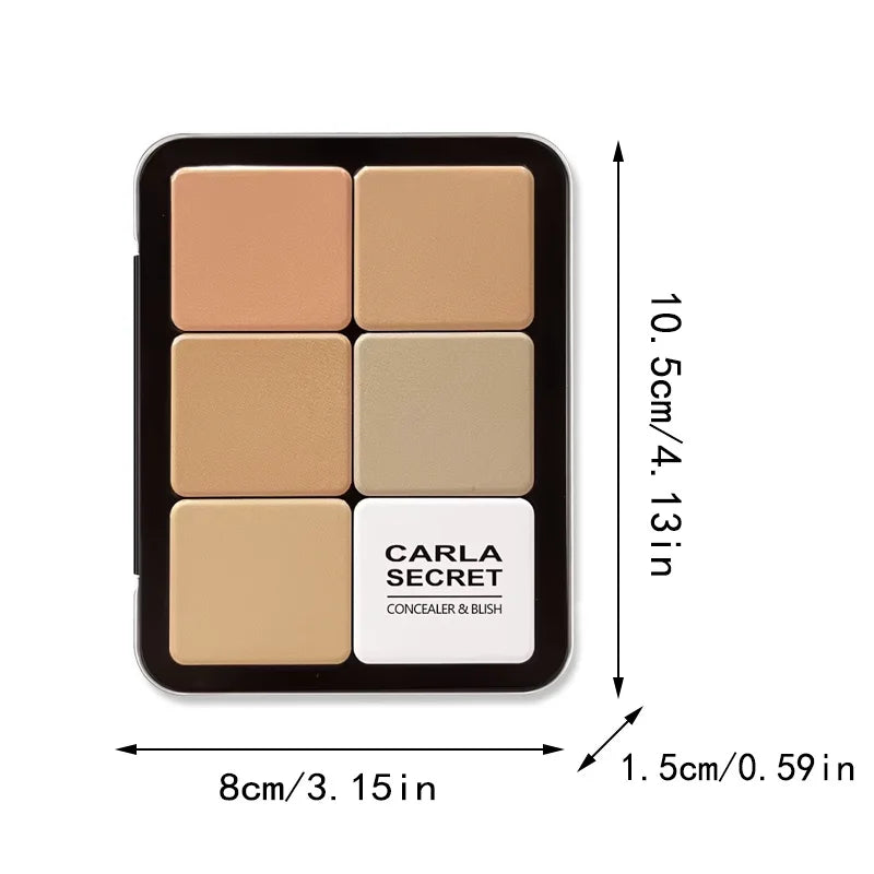 12-Color Concealer Blush Highlight Contour Cream