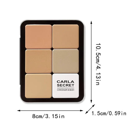 12-Color Concealer Blush Highlight Contour Cream