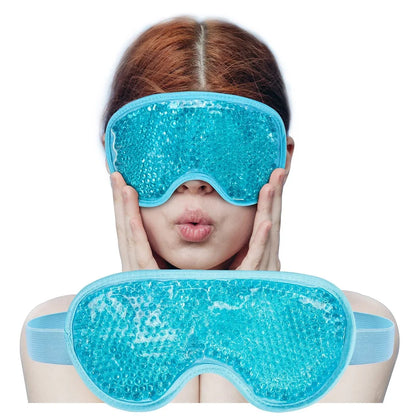 Reusable Hot and Cold Gel Eye Mask