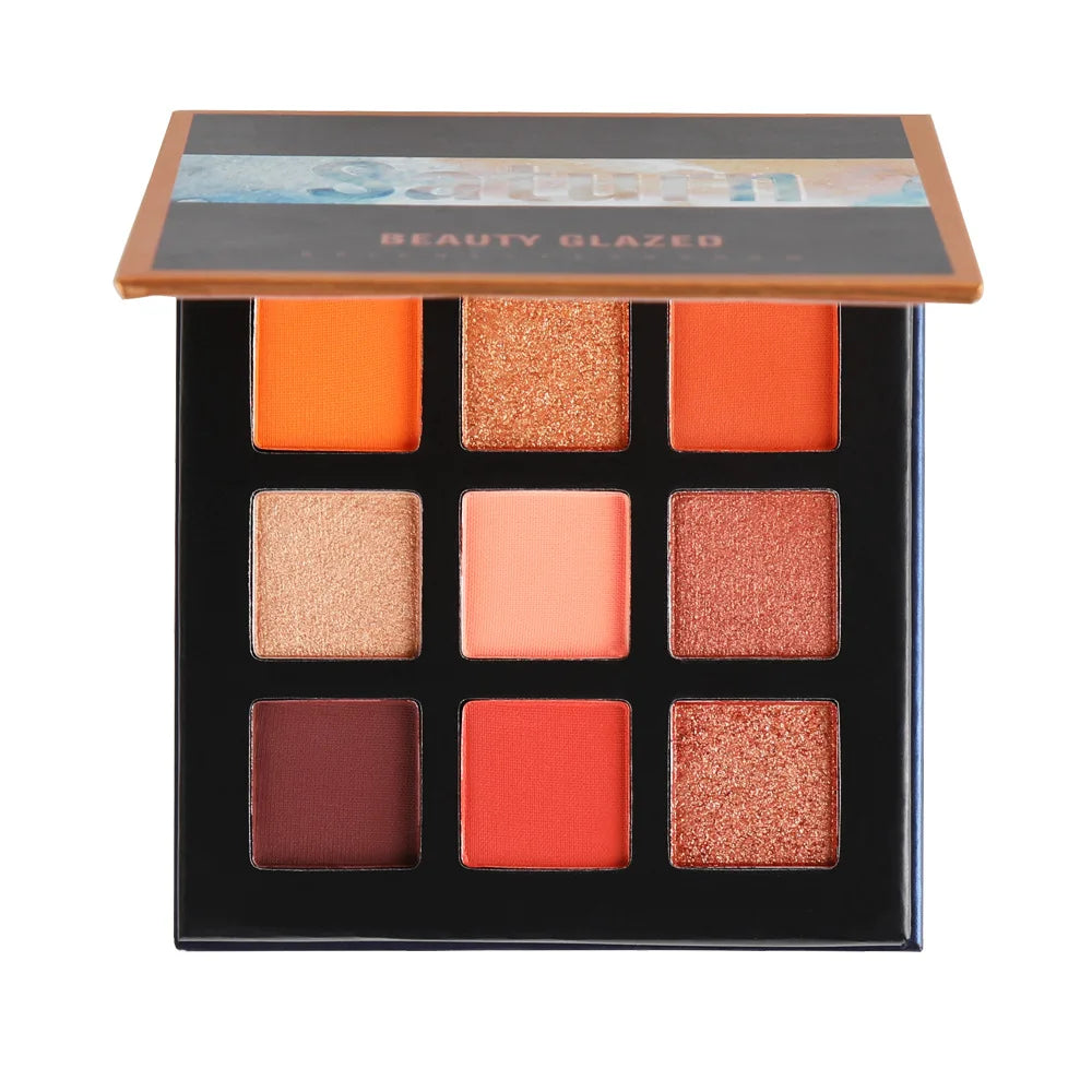 Multi-Color Pearlglaze Matte Eyeshadow Palette