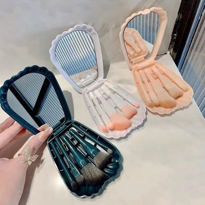 Portable Mini Makeup Brush Set