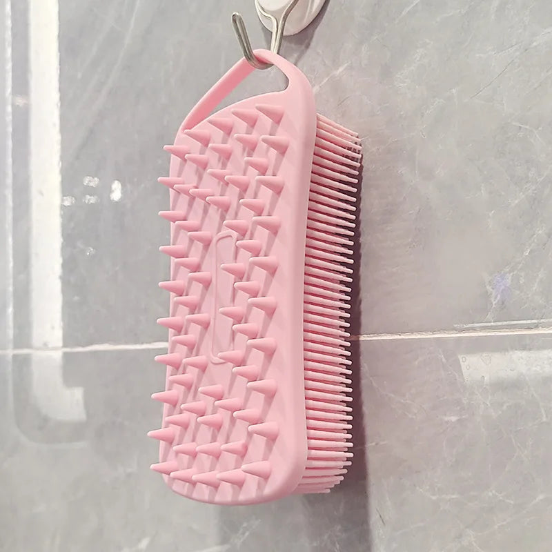 2-in-1 Silicone Shower Brush