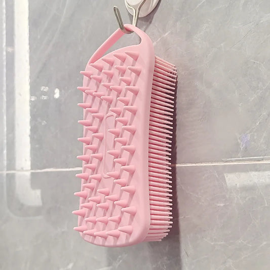 2-in-1 Silicone Shower Brush