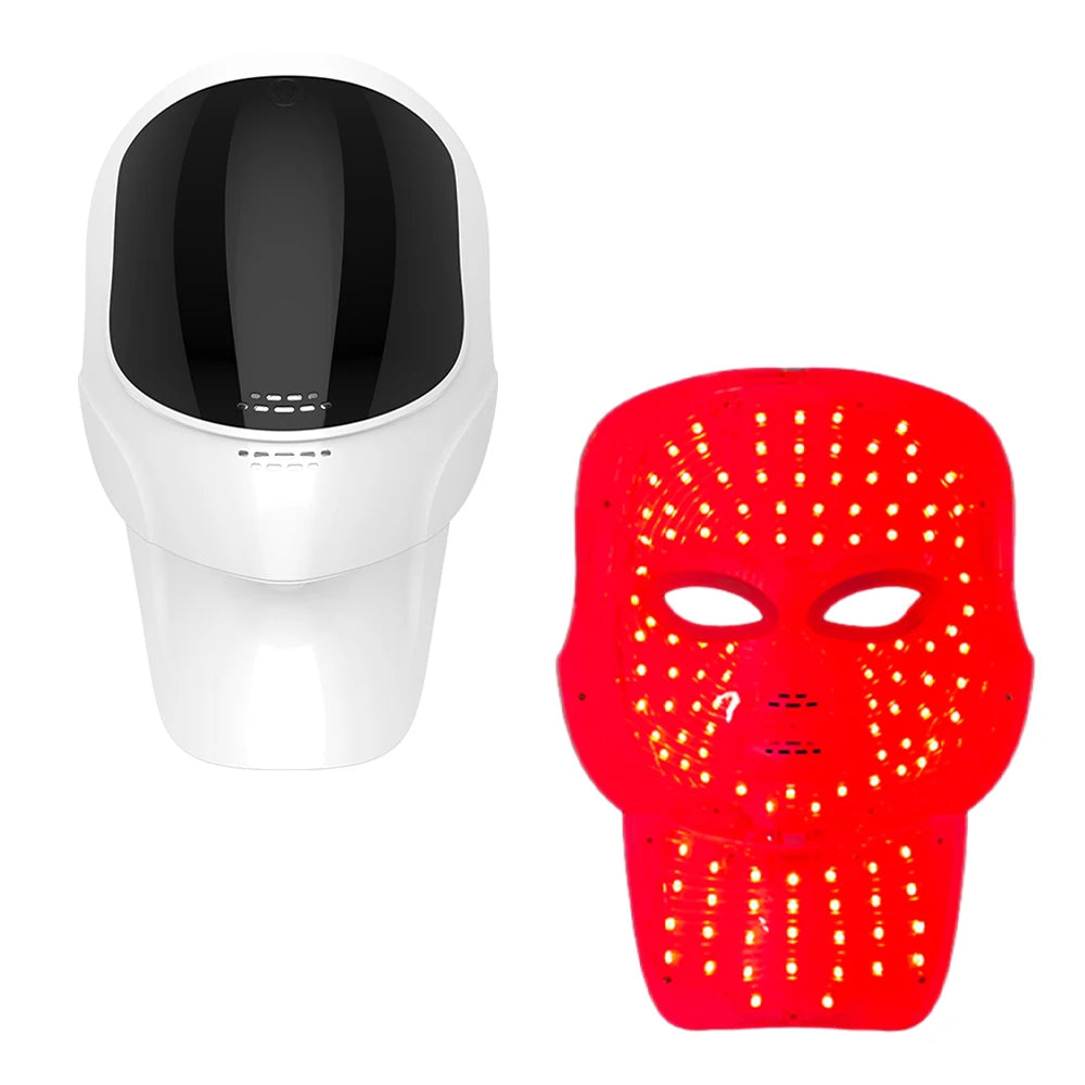 Wireless 7-Color LED Face Neck Mask