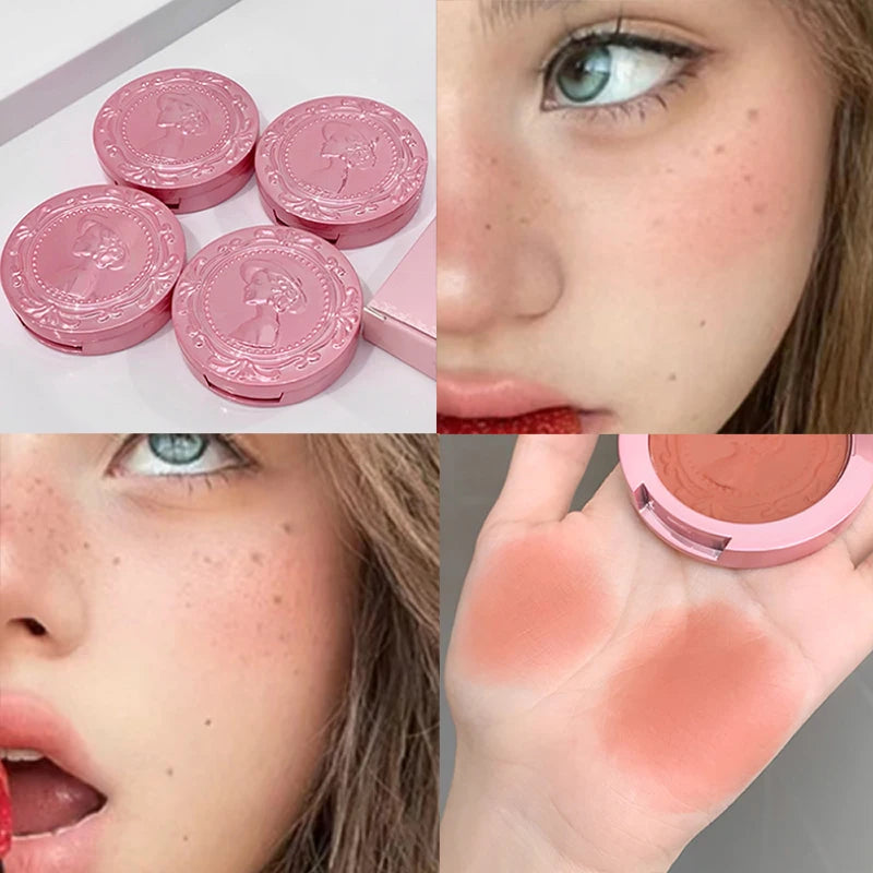 Low-Saturation 3D Mist Blush Cream