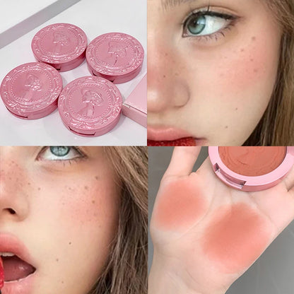 Low-Saturation 3D Mist Blush Cream