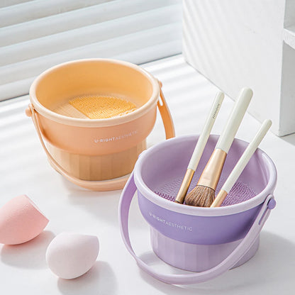 Silicone Makeup Brush Cleaning Box