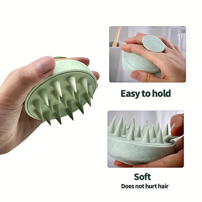 Silicone Scalp Shampoo Brush
