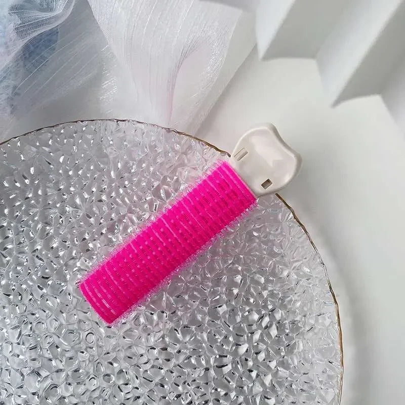 Large Self-Adhesive Hook Loop Hair Roller for DIY Curl Styling