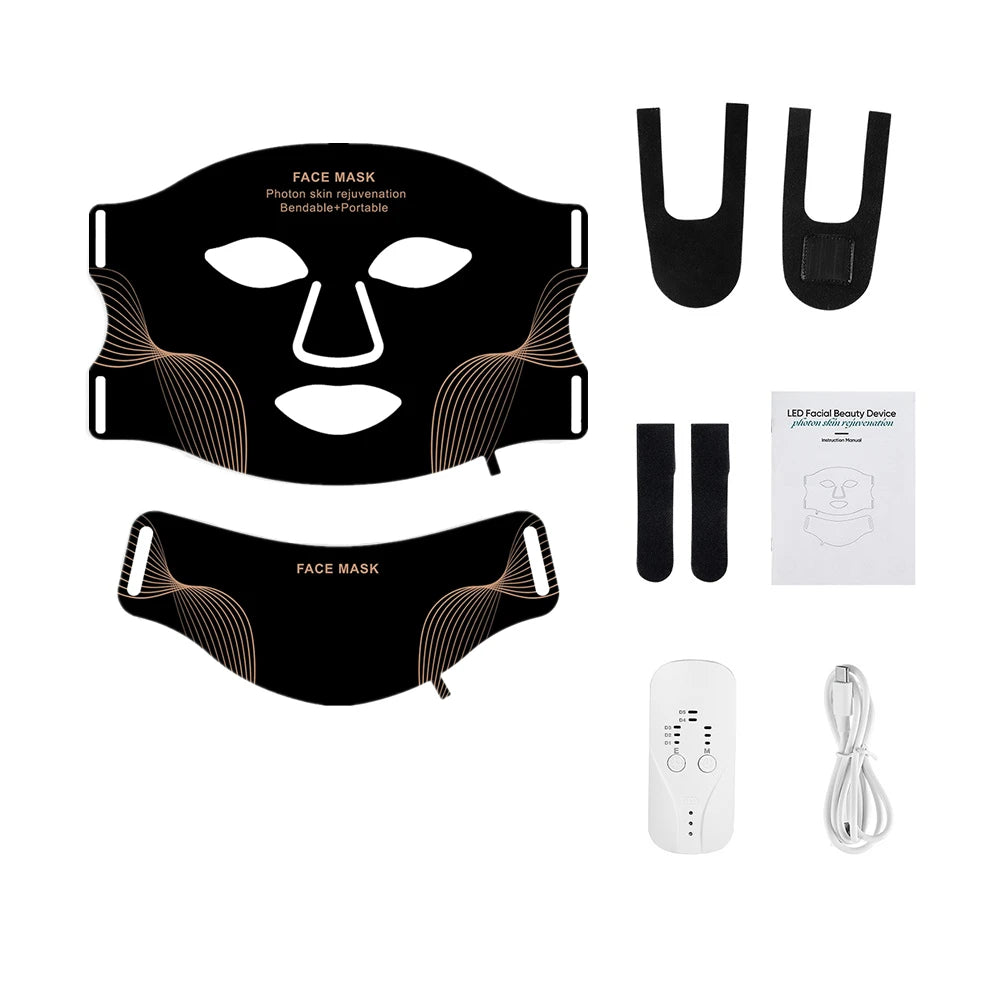 Flexible Silicone LED Mask