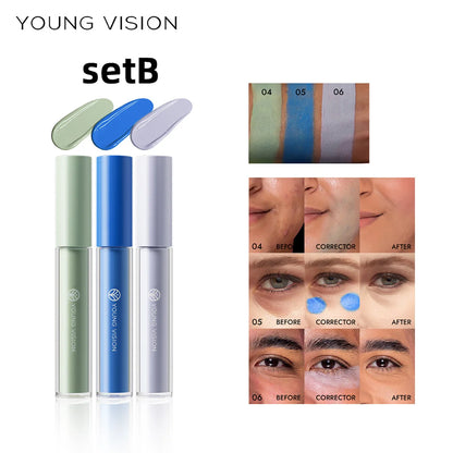 3-Color Soft Mist Foundation and Concealer Set