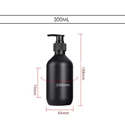 Matte Black Refillable Liquid Soap Dispenser