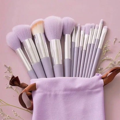Soft Fluffy Makeup Brush Set