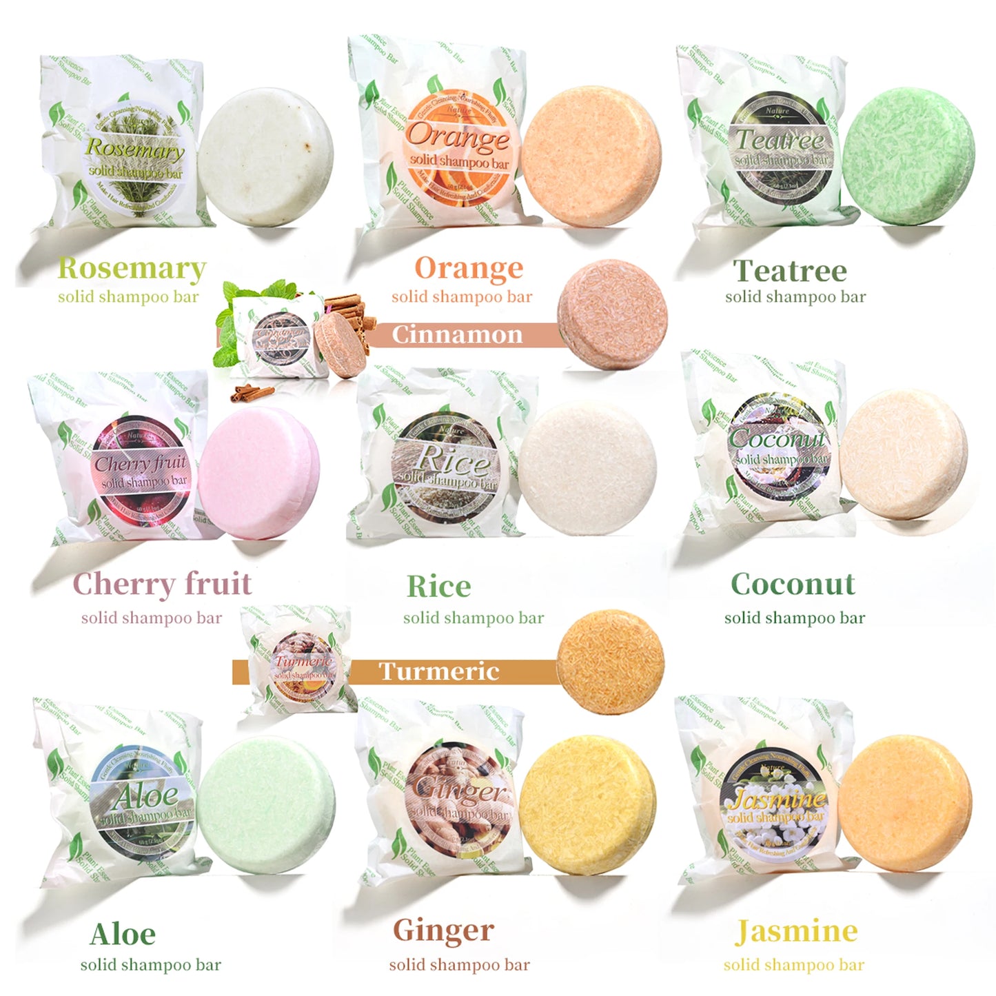 Natural Rosemary Shampoo Soap Bar