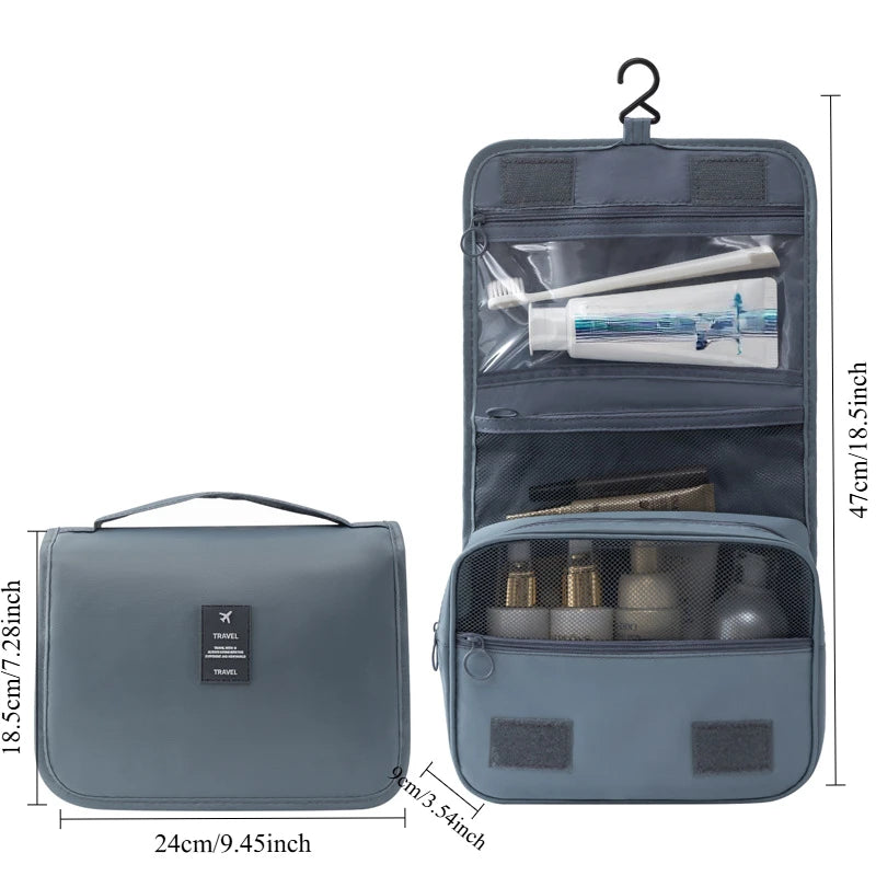 Portable Waterproof Hanging Travel Toiletry Bag