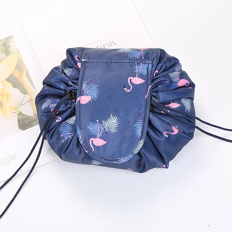 Portable Waterproof Drawstring Cosmetic Bag