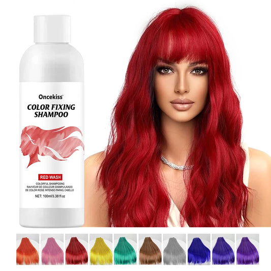 Semi-Permanent Color Protecting Hair Coloring Shampoo