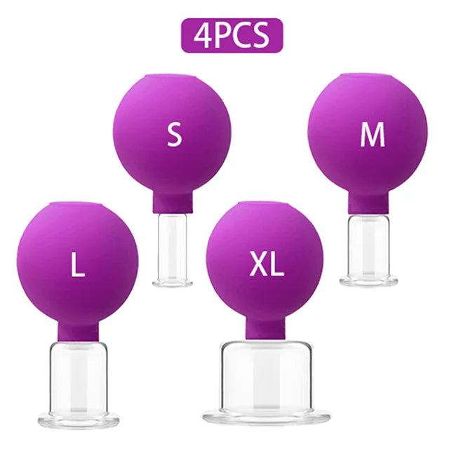 Silicone Vacuum Cupping Set