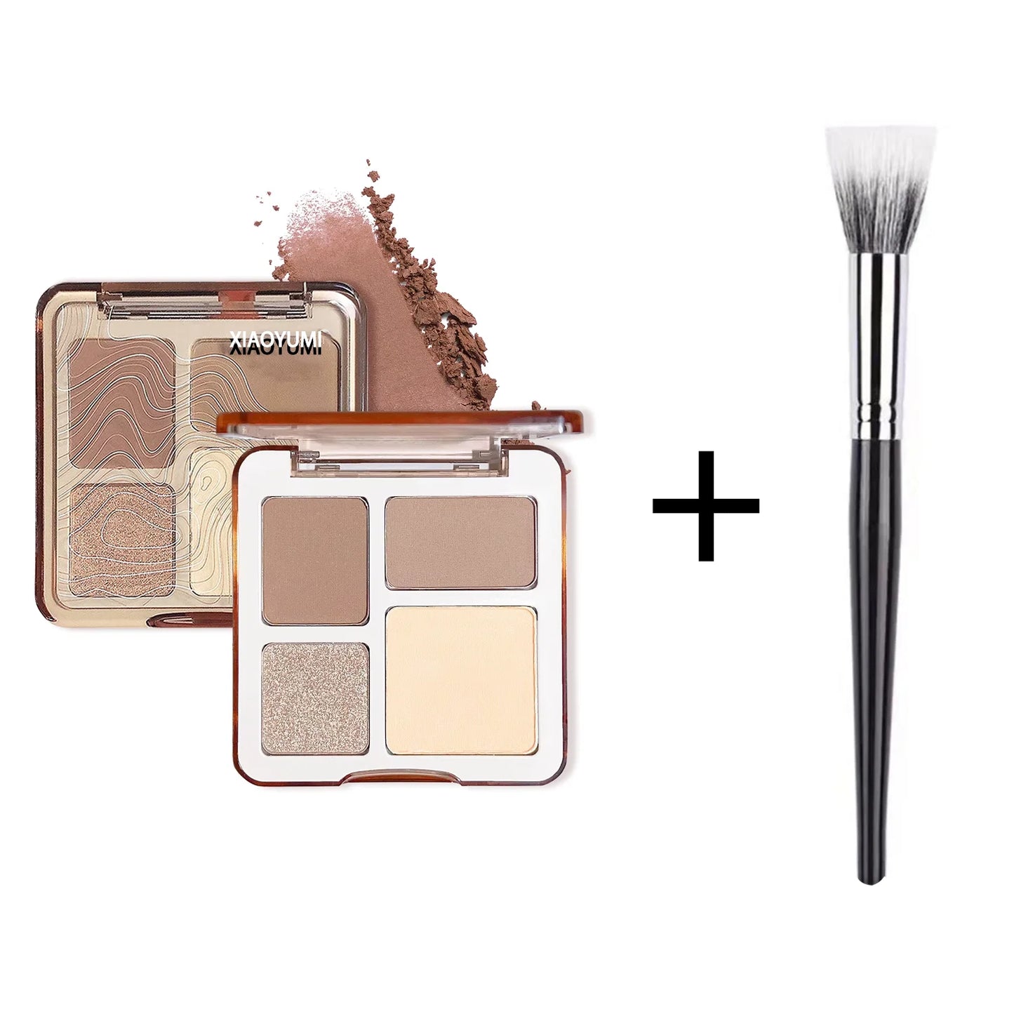 Four-Color Matte Contour and Highlighter Palette