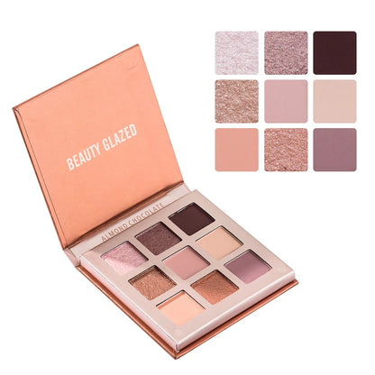 9-Color Shimmer Matte Eyeshadow Palette