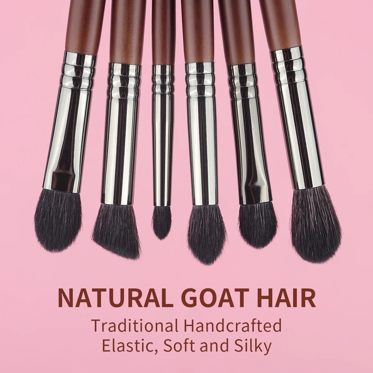Professional Goat Hair Makeup Brush Set