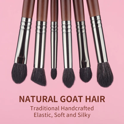 Professional Goat Hair Makeup Brush Set