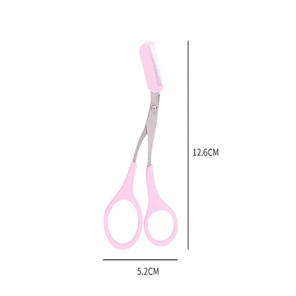 Stainless Steel Eyebrow Trimmer Scissors