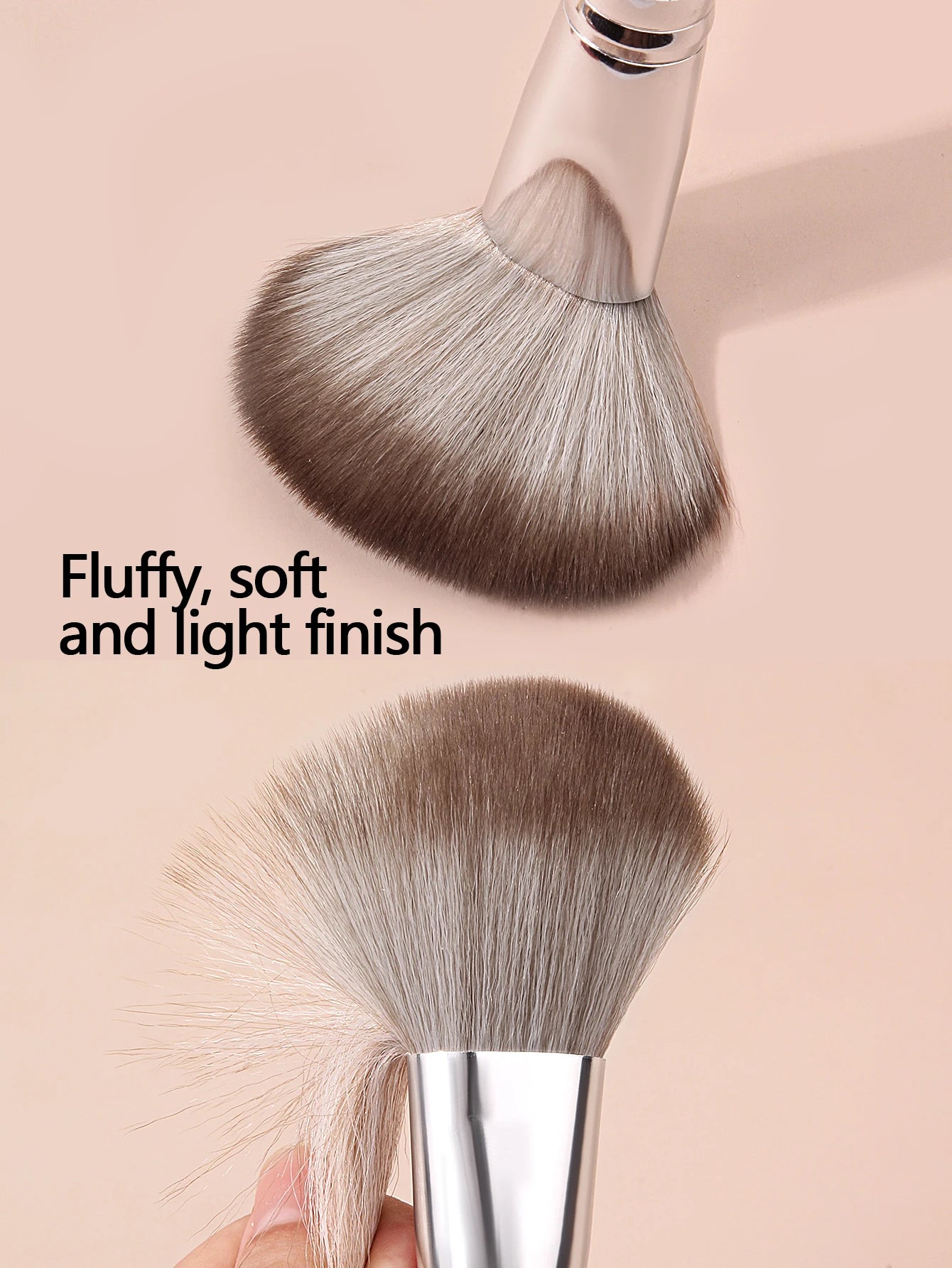 High-Quality Fluffy Soft Large Powder Brush