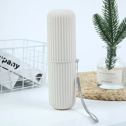 Portable Travel Toothbrush Box and Mouthwash Cup