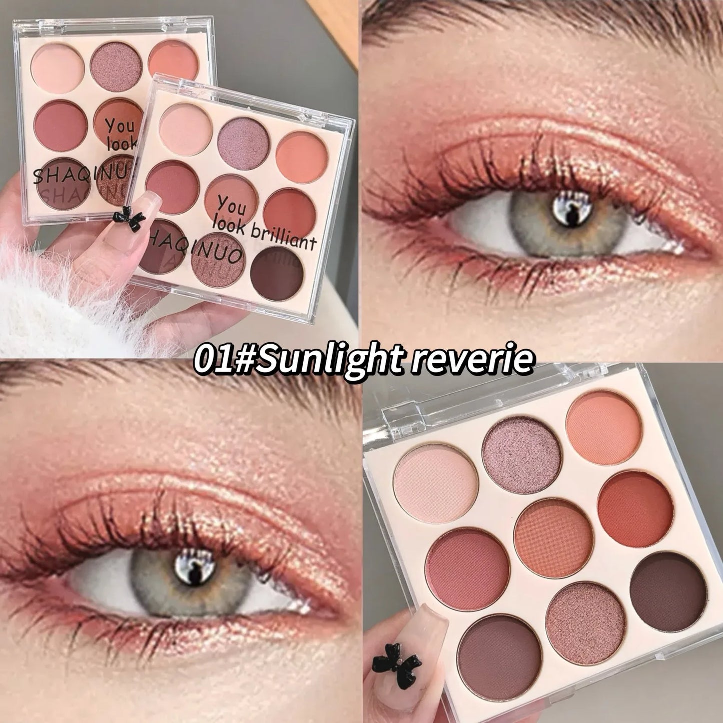 Nine-Color Matte Eyeshadow Palette
