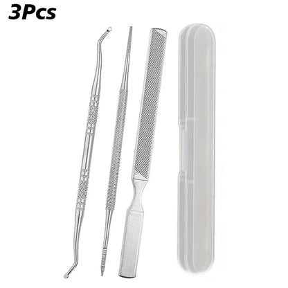 Professional Stainless Steel Nail Lifter and File