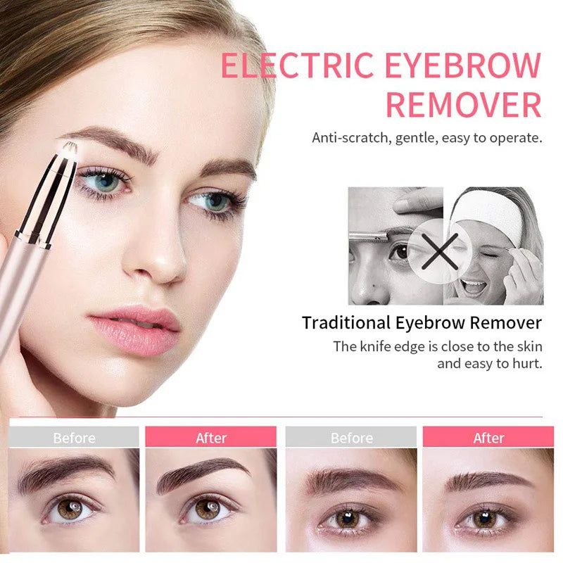 Electric Eyebrow Trimmer Pencil