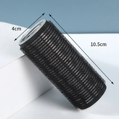 Large Self-Adhesive Hook Loop Hair Roller for DIY Curl Styling