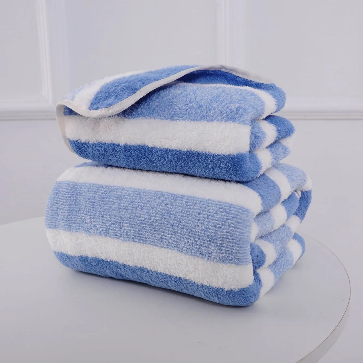 Soft Striped Towel Set